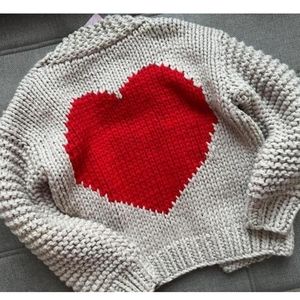 Chicwish Heart cardigan